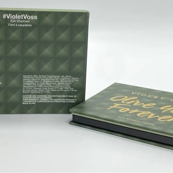 VIOLET VOSS OLIVE YOU FOREVER EYESHADOW PALETTE 12 BOLD SHADES BRAND NEW IN BOX - Picture 13 of 16